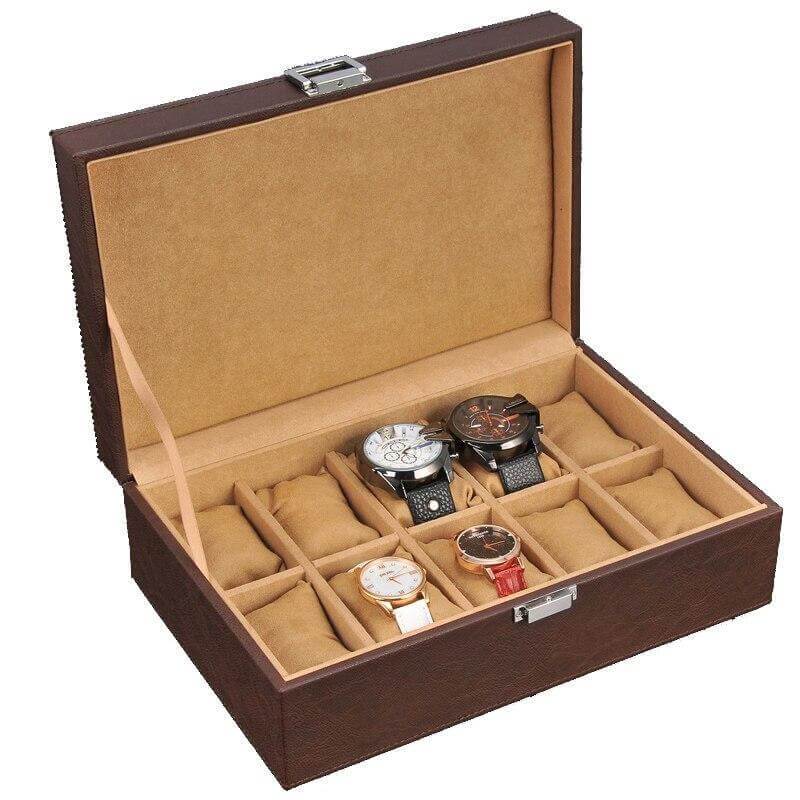 Luxe Leren Horloge Box