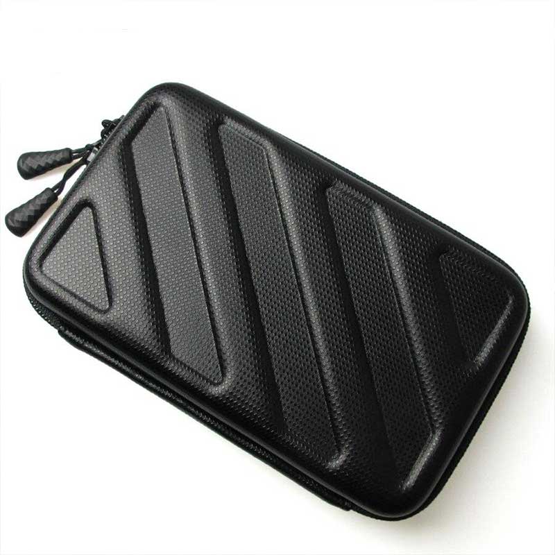 TRAVELLER WATCH CASE BLACK<br/> 4 SLOTS