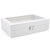 WHITE LEATHERETTE WATCH BOX<br/>12 SLOTS